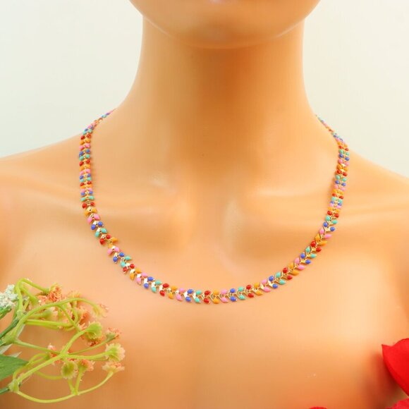 "New Beautiful Design Necklace Chain for Women/Girls, Gift, N647 - Picture 3 of 10